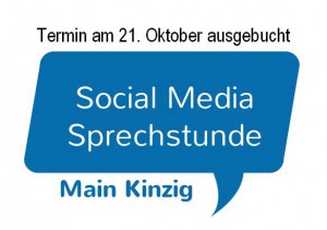 Die zweite Social Media Sprechstunde Main Kinzig am 21. Oktober 2014 ist ausgebucht