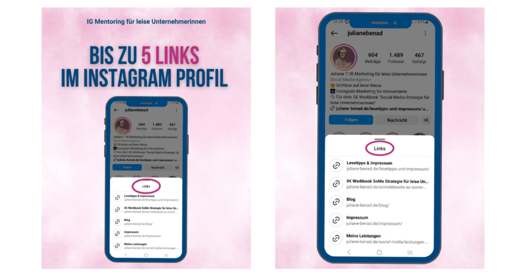 Instagram-Profil-5-Links-in-Biografie-integrieren